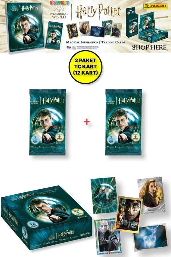 Toyfest Panini Harry Potter Koleksiyonluk Trading Kart - 2 Paket (12 Kart) - Image 1