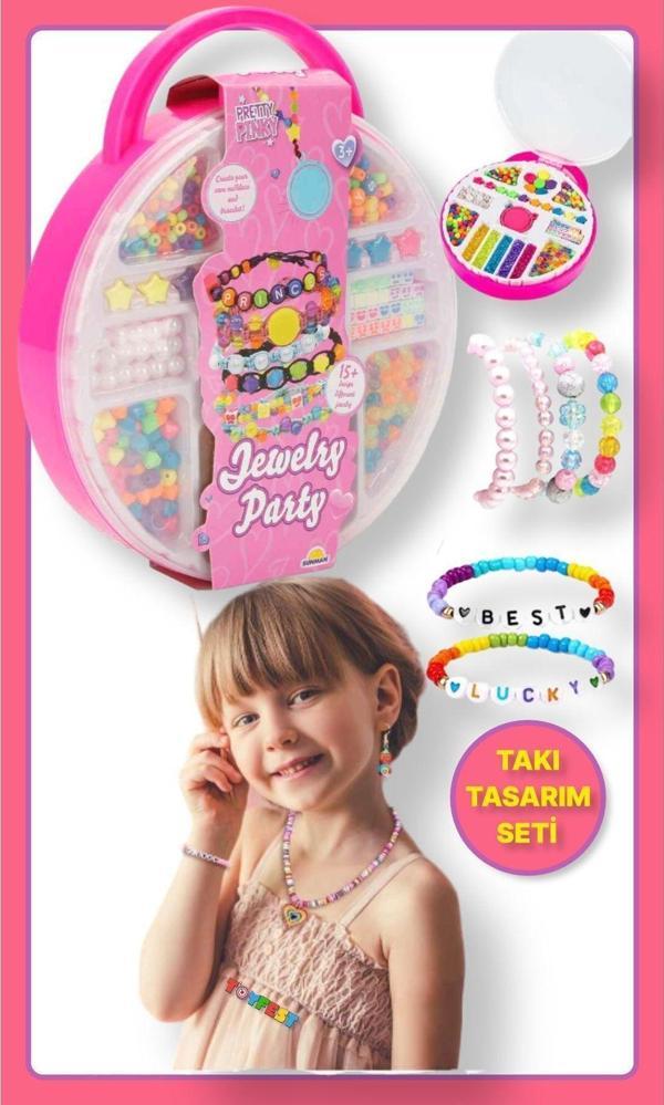 Toyfest Taşıma - Saklama Çantalı Takı Tasarım Eğitici Aktivite Seti - Image 1
