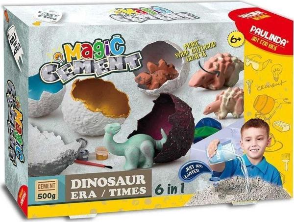 Toyfest Magic Cement Dinosaur Era / Times 6İn1 Hobi Yapma Seti 500 Gr - Image 1