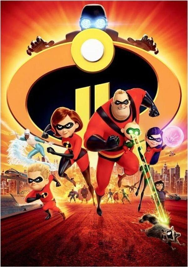 Toyfest 100 Parça Incredibles 2 Puzzle - Image 1