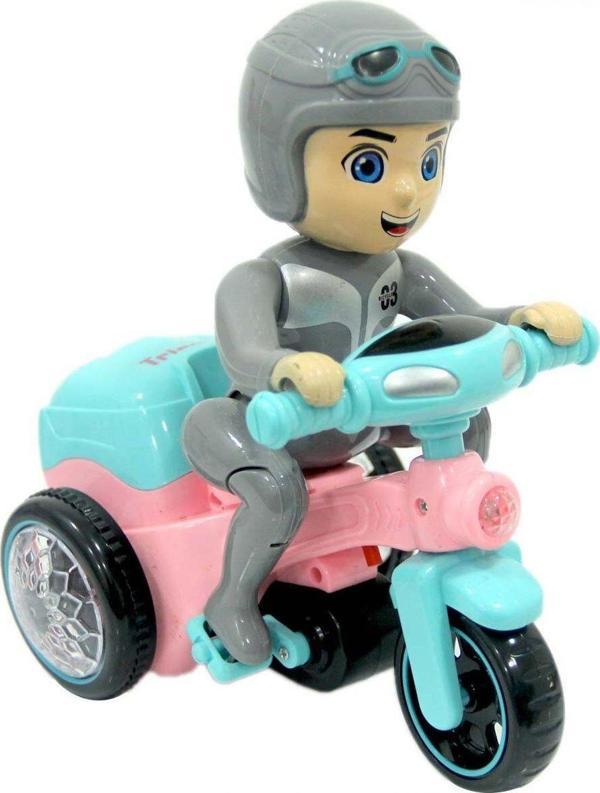 Toyfest Electric Tricycle Pilli Işıklı Sesli Motorsiklet - Image 1