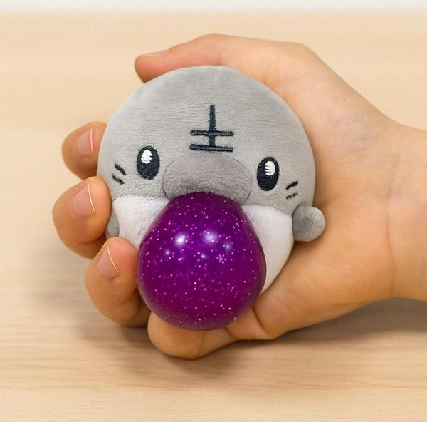 Toyfest Plush Bubble Yumuşak Baloncuklu Asorti Hayvanlar - Sıkınca Ağızdan Balon Çıkıyor Seri Model 10 - Image 1