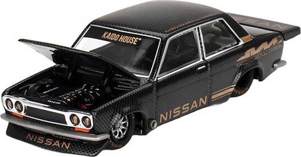 Toyfest Mini Gt 1:64 Datsun 510 Pro Street Full Carbon V1 - Image 1
