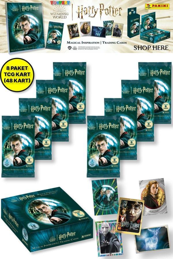 Toyfest Panini Harry Potter Koleksiyonluk Trading Kart - 8 Paket (48 Kart) - Image 1