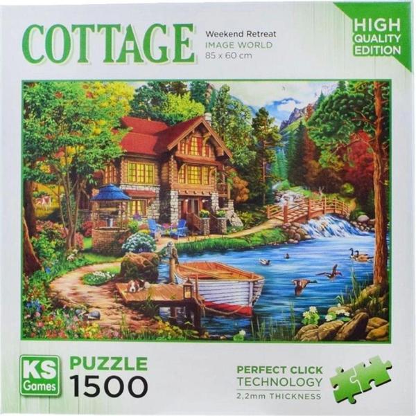 Toyfest Ks Games Weekend Retreat Puzzle 1500 Parça 22041 - Image 1