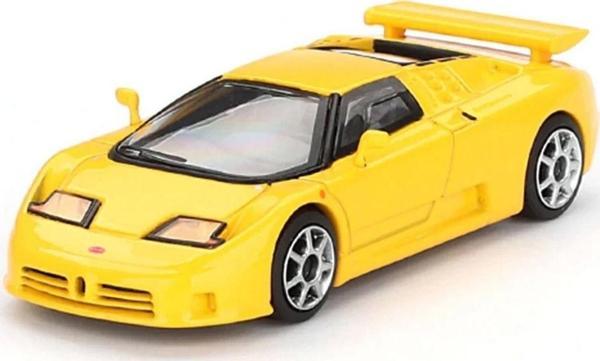Toyfest Mini Gt 1/64 Bugatti Eb110 Super Sport Giallo Bugatti - Image 1