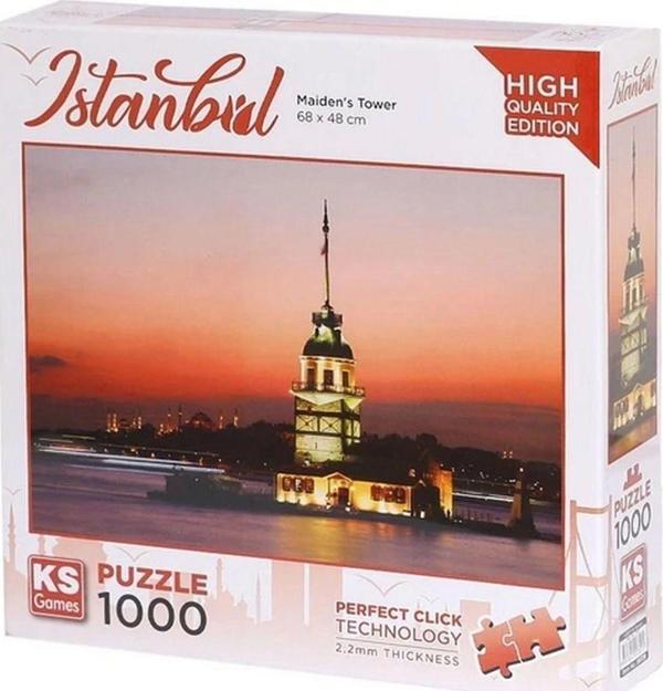 Toyfest Ks Games Kız Kulesi Ve Gün Batımı Puzzle 1000 Parça 20729 - Image 1