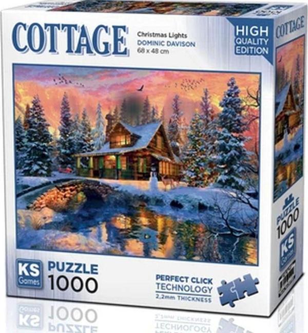 Toyfest Ks Games Christmas Lights Puzzle 1000 Parça 20720 - Image 1