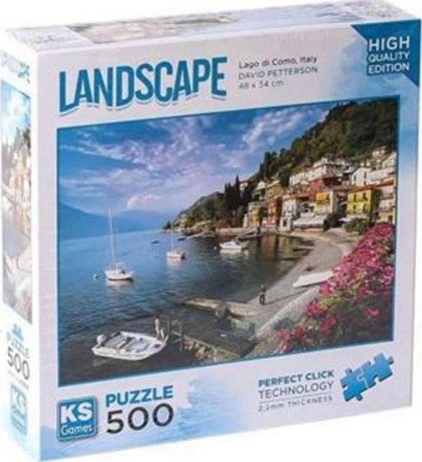 Toyfest Ks Games Lago Di Como Puzzle 500 Parça 20056 - Image 1