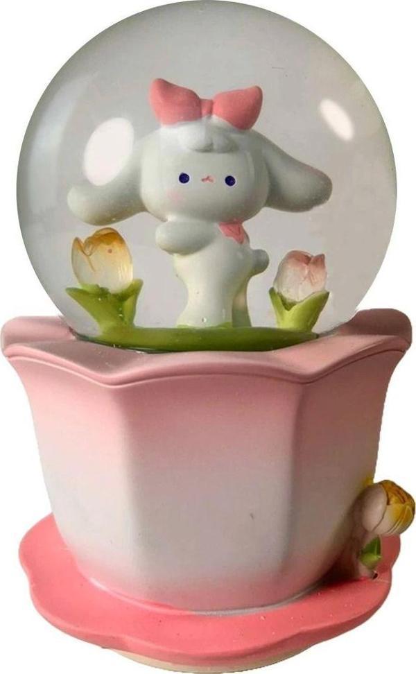 Toyfest Kar Küresi 2025 Yılbaşı Yeni Yıl Hediyelik Çiçek Llm-Hdy0263 - Image 1
