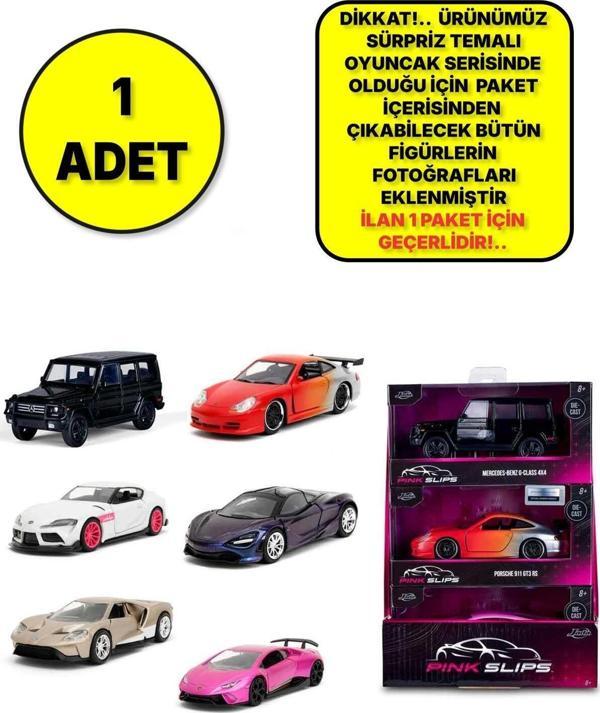 Toyfest Jada 1:32 Pink Slips Model Oto Display - 1 Adet - Image 1