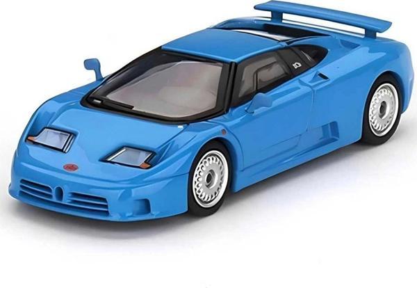 Toyfest Mini Gt 1:64 Bugatti Eb110 Gt Blue Bugatti - Image 1