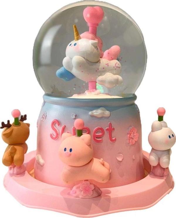 Toyfest Kar Küresi 2025 Yılbaşı Yeni Yıl Hediyelik Orta Boy Llm-Hdy0311 - Image 1