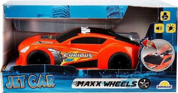 Toyfest Maxx Wheels Sesli Ve Işıklı Jet Araba - Image 1