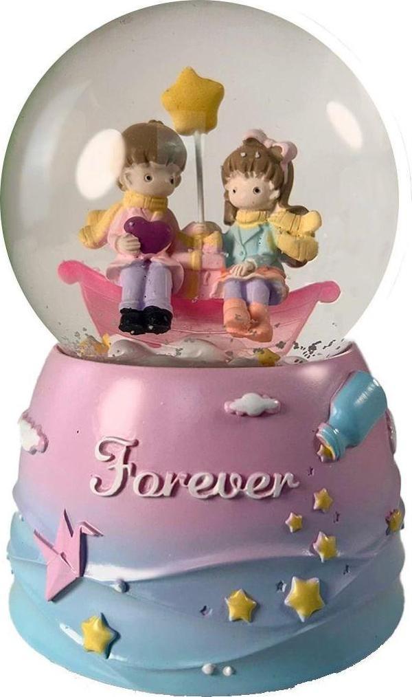 Toyfest Kar Küresi 2025 Yılbaşı Yeni Yıl Hediyelik Orta Boy Llm-Hdy0085 - Image 1