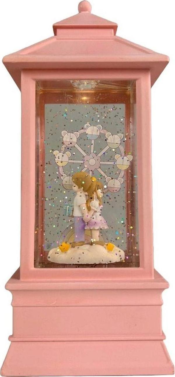 Toyfest Kar Küresi Yeni Yıl Yılbaşı Hediyelik Plastik Fener Büyük Boy Llm-Hdy0109 - Image 1