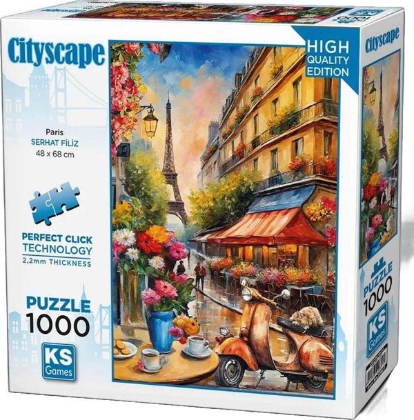 Toyfest Ks Games Paris Puzzle 1000 Parça 20807 - Image 1