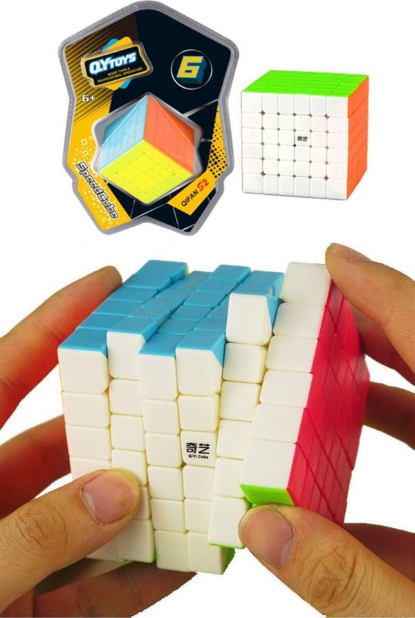 Toyfest Qy 6X6 Speed Küp Kartela Hızlı Rübik Zeka Sabır Küpü - Image 1
