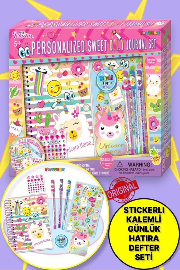 Toyfest Tokidas Personalized Sweet D . I . Y Journal Set - Kişiye Özel Sevimli Kendin Yap Günlük Seti - Image 1