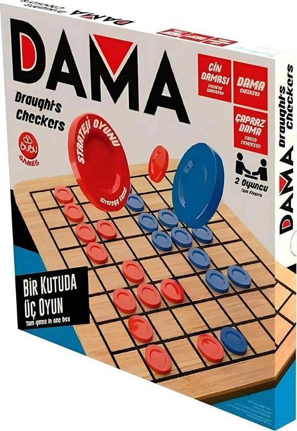 Toyfest Bir Kutuda 3 Dama Oyunu - Image 1