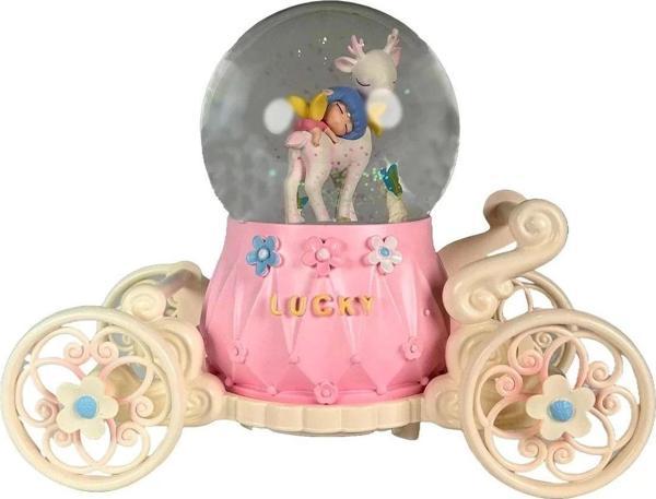 Toyfest Kar Küresi Fayton 2025 Yılbaşı Yeni Yıl Hediyelik Llm-Hdy0294 - Image 1