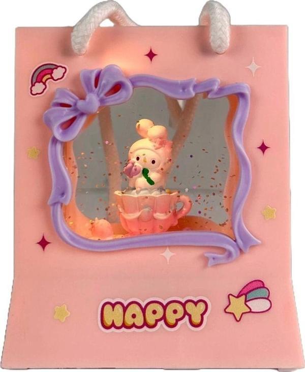 Toyfest Kar Küresi Yeni Yıl Yılbaşı Hediyelik Plastik Alışveriş Poşeti Llm-Hdy0048 - Image 1
