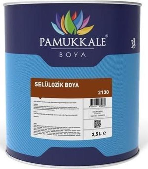 Pamukkale Selülozik Boya 2.5 Lt Ral 6001 Çimen Yeşili - Image 1