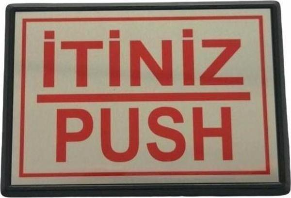 Cemax Yönlendirme Büyük İtiniz (Push) 13X8,5 cm - Image 1