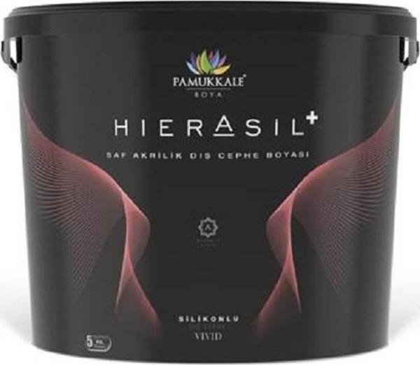 Pamukkale Hierasil %100 Saf Akrilik Silikonlu Dış Cephe Boyası 7.5 Lt Buz Beyazı - Image 1