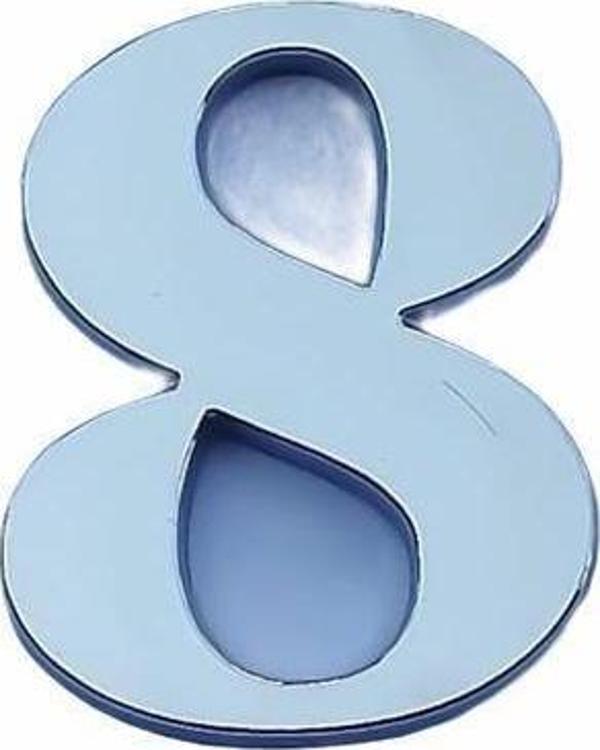Cemax Villa Boy 7 Rakamı 8,5 cm Yapışkanlı - Image 1