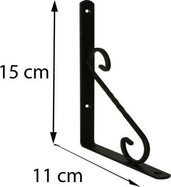Ferforje Raf Altı No:1 Siyah - Image 1