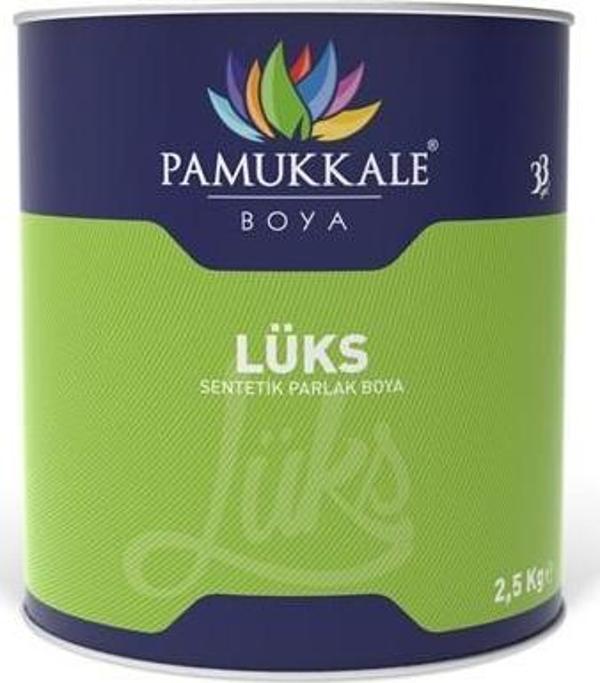 Pamukkale Lüks Parlak Sentetik Yağlı Boya 2.5 Lt Sütlü Kahve - Image 1