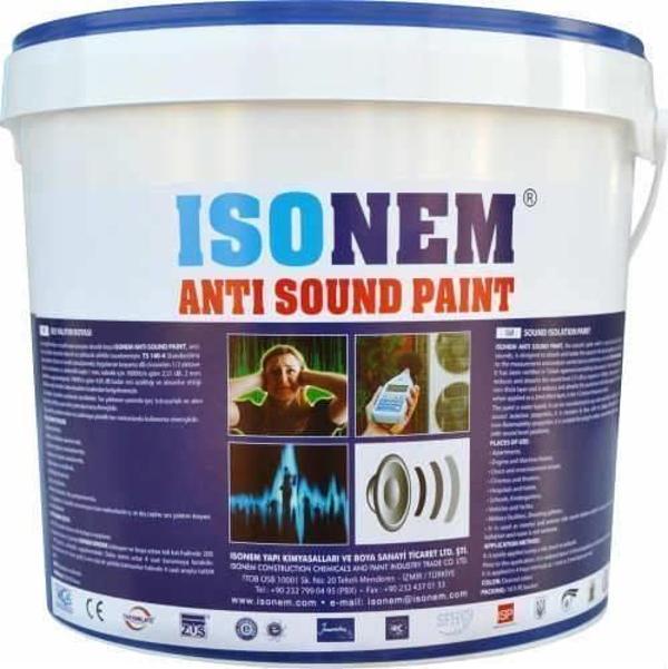 İsonem Anti Sound Paint Ses Yalıtım Boyası 18 Lt İso-062 - Image 1