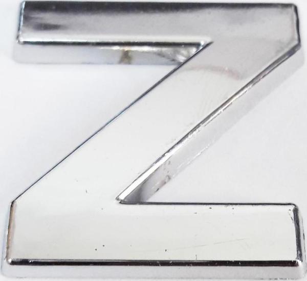 Cemax Z Harfi  3,75 cm Krom Yapışkanlı - Image 1