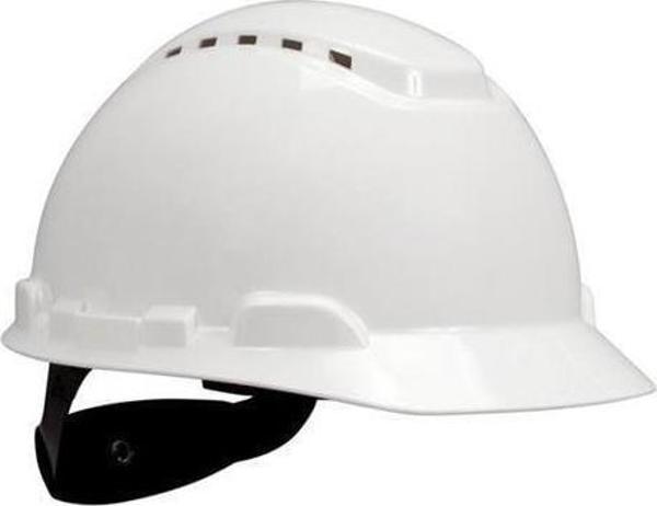 3M H700 Beyaz Baret Vidalı Havalandırmalı - Image 1