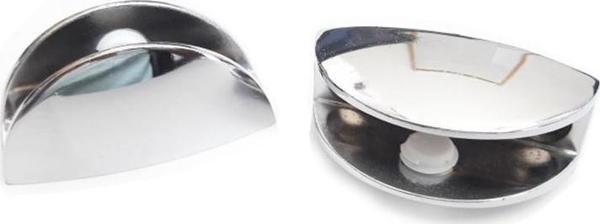 Oval Krom Etejer Camı Tutucu Takımı - Image 1