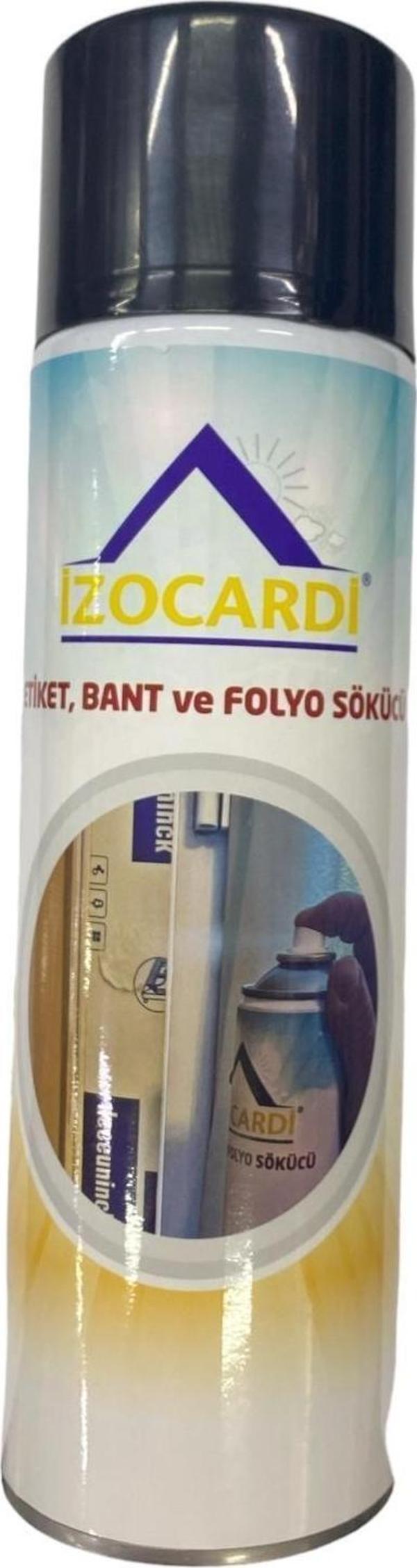 İzocardi Etiket Folyo ve Bant Sökücü Sprey 500 ml - Image 1