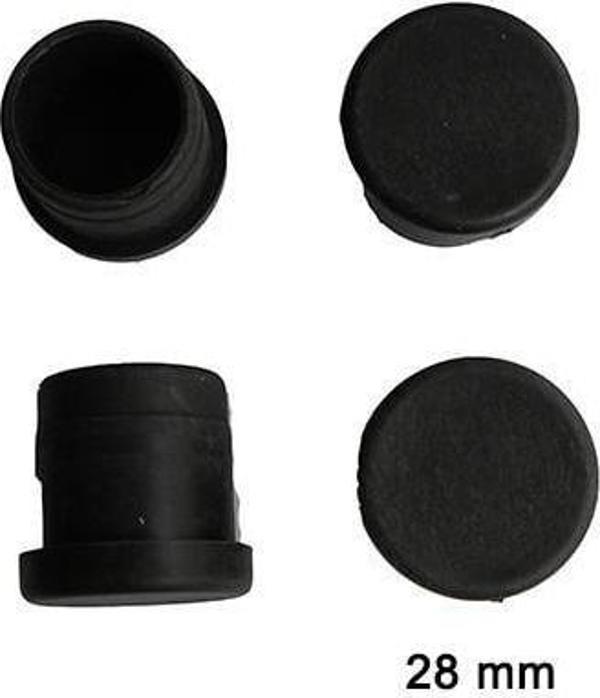 Yuvarlak Boru Profil İç Tapa 28 mm 4 Adet - Image 1