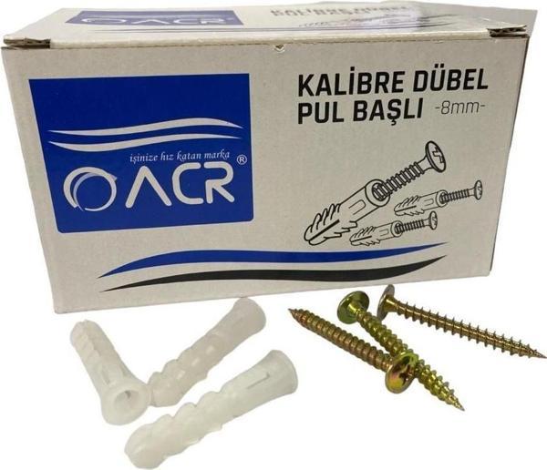 ACR 8 mm Kalibre Dubel 100 Adet - Image 1