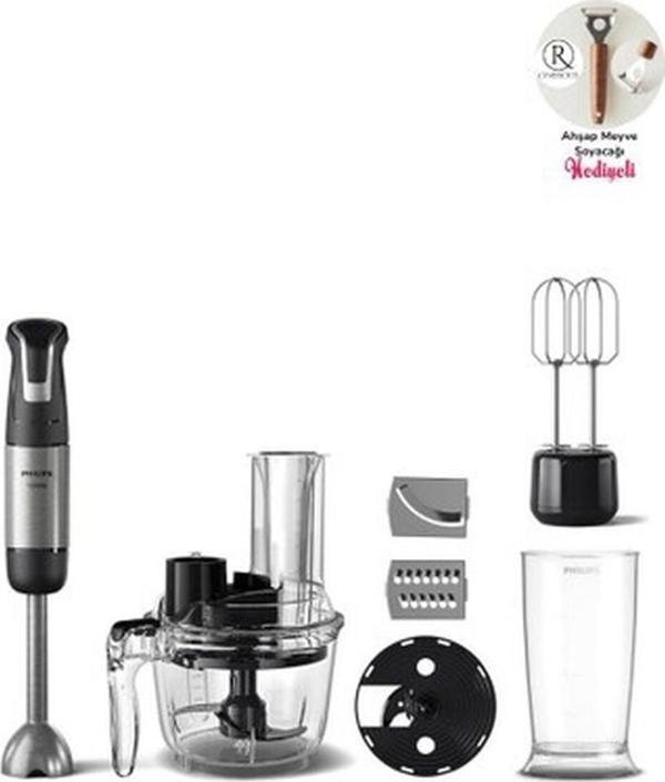 Philips Doğrayıcı, Blender ve Karıştırma SPEEDTRIGGERTEKNOLOJISI1200W Blender & Mutfak Robotu+ Meyve Sebze Soyacak - Image 1