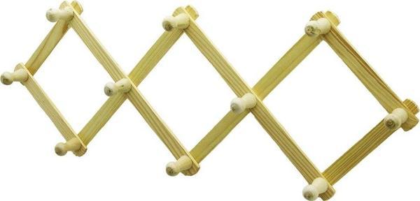 AHŞAP - EKO   10 KOLLU  AKORDİYON DUVAR ASKISI  GO5060Gok133405 - Image 1