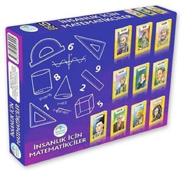 İnsanlık İçin Matematikçiler Seti-10 Kitap Takım - Mavi Çatı Yayınları - Image 1