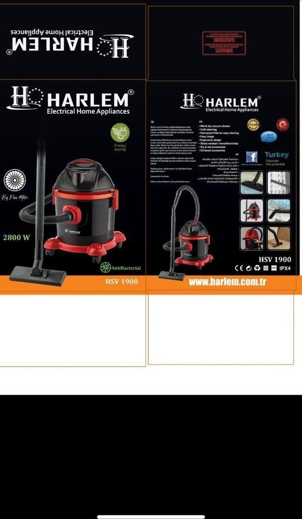 HARLEM HSV-1900 BETA KURU SÜPÜRGE 2800W  GO50607578950 - Image 1