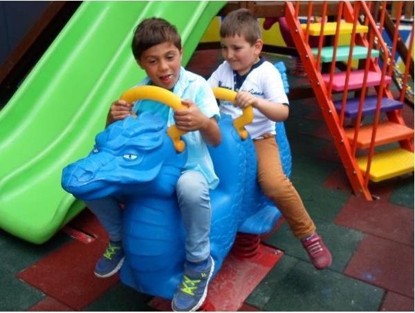 Çocuk Oyun Elemanı, Yaylı Oyuncak, Ejderha Zıpzıp - Image 1