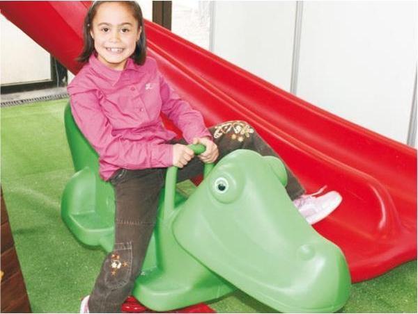 Çocuk Oyun Elemanı, Yaylı Çocuk Parkı, Timsah Zıpzıp - Image 1
