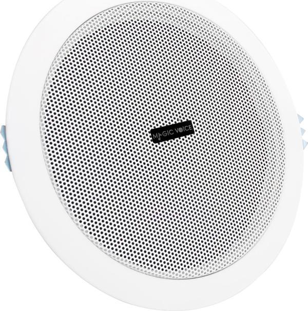MAGICVOICE MV-6724  5 13 CM 8 OHM 6 W BEYAZ ALÇIPAN HOPARLÖR TRAFOSUZ  GO50604247020 - Image 1