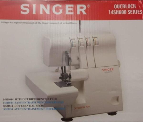 Sınger Beyaz Overlok Makinesi - Image 1