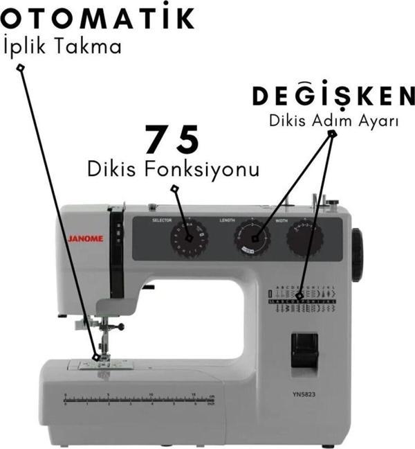 Janome Yn5823 Dikiş Makinesi Ev Tipi (Özel Seri) - Image 1