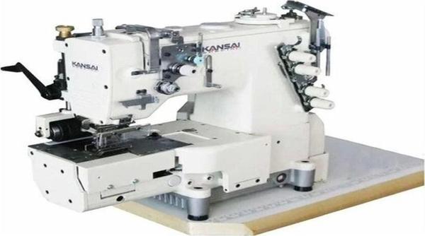 Kansai Fbx-1104-P 4 Iğne Transportlu Zincir Dikiş Kemer Makinesi - Image 1