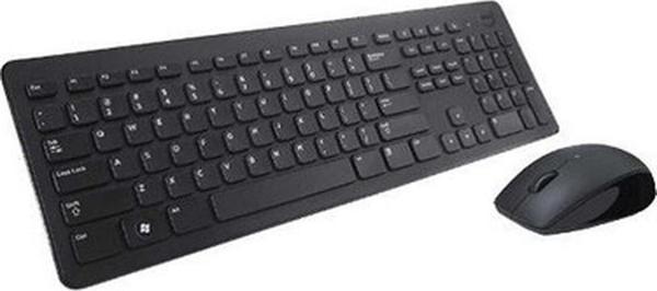 Dell KM636 Fransızca (French) Q Kablosuz Klavye+Mouse Set KM636-BK-FR - Image 1
